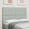 Vidaxl luminaire de tête led gris clair 72 cm velours