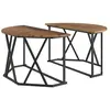 vidaXL Table Basse Vidaxl Bois Ancien 80x80x42 Cm En Bois Élégué
