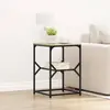 vidaXL Table d'appoint Chêne Sonoma 41 x 40 x 60 cm