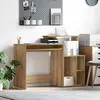 vidaXL Bureau Chêne artisanal 120,5 x 44 x 88,5 cm Bois d'ingénierie