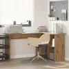 Vidaxl - Bureau Chêne Artisanal 142 X 102 X 73 Cm Bois D'Ingénierie