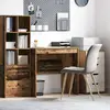 vidaXL Vidaxl Bureau Vieux Bois 80x50x76 Cm Bois D'ingénierie