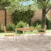 vidaXL Chaise de jardin 2 pcs Marron 56x54,5x87cm Bois d'acacia massif