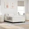 vidaXL Lit Box De Vidaxl Crème 160x200 Cm En Tissu Corduroy
