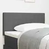 Tête De Lit Led Avec Des Lumières À Led Gris Clair 80 Cm Tissu Vidaxl
