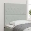 Tête De Lit En Velours Argyle Manuel Gris Clair 100 Cm Velours Vidaxl