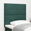 vidaXL Tête De Lit Vidaxl Boutonnée Vert Foncé 90 Cm Velours
