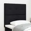 VIDAXL Tête De Lit Capitonnée Noire 100 Cm En Tissu