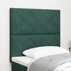 Vidaxl tête de lit vert foncé 90 cm velours