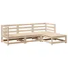 vidaXL Salon de jardin 4 pcs bois massif de pin