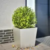 vidaXL Jardinière 50x50x50 cm acier inoxydable
