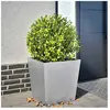 vidaXL Jardinière 50x50x50 cm acier galvanisé