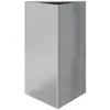 vidaXL Jardinière triangulaire 50x43x75 cm acier galvanisé