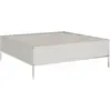 vidaXL Lit surélevé de jardin 100x100x33,5 cm acier inoxydable