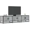 vidaXL Meuble TV sonoma gris 180x35x41 cm bois d'ingénierie