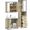 Vidaxl - Ensemble De Meubles De Salle De Bain 3 Pcs Chêne Sonoma