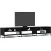 vidaXL Vidaxl Meuble Tv Noir 270x40x46 Cm Bois D'ingénierie