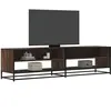 vidaXL Meuble TV chêne marron 180,5x40x46 cm bois d'ingénierie