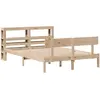 vidaXL Cadre de lit sans matelas 120x190 cm bois de pin massif