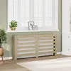vidaXL Cache-radiateur chêne sonoma 175x20x82 cm bois d'ingénierie