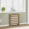 vidaXL Cache-radiateur chêne artisanal 78x20x82 cm bois d'ingénierie