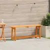 vidaXL Banc D'extérieur Vidaxl Acacia 119x35x47 Cm Bois Massif De Pin