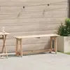 vidaXL Banc Extérieur Vidaxl 119x35x47 Cm En Bois De Pin Massif