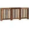vidaXL Cache-radiateur vieux bois 205x21,5x83,5 cm bois d'ingénierie