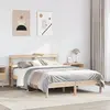 vidaXL Cadre de lit sans matelas 160x200 cm bois massif de pin