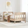vidaXL Cadre de lit sans matelas 90x190 cm bois de pin massif