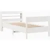 vidaXL Cadre de lit sans matelas blanc 90x200 cm bois de pin massif