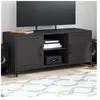 vidaXL Meuble TV noir 100,5x39x43,5 cm acier laminé à froid