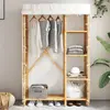 vidaXL Garde-robe 110x45x170 cm bambou
