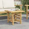 vidaXL Table d’appoint 45x45x45 cm bambou