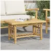 vidaXL Table basse 70x45x36 cm bambou