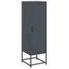 vidaXL Buffet haut anthracite 36x39x123 cm acier
