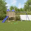 vidaXL Aire de jeux d'extérieur bois de pin massif
