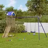 vidaXL Aire de jeux d'extérieur bois de pin imprégné