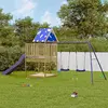 vidaXL Aire de jeux d'extérieur bois de pin imprégné