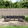 vidaXL Cadre de lit chêne marron 140x200 cm bois d'ingénierie et métal