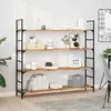 VIDAXL Etagères flottantes 4 pcs 160x30x2 cm acacia massif à l'huile, étagère murale, planche d'étagère, étagère murale de salle de bain