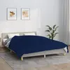 vidaXL Table basse avec LED infini gris béton 70x50x50 cm