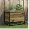 vidaXL Jardinière 60x40x50 cm bois de pin imprégné