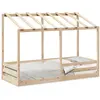 vidaXL Lit pour enfants avec toit 90x190 cm bois massif de pin