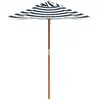 Parasol de jardin pour enfants avec poteau en bois Ø120x140 cm vidaXL