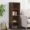 vidaXL Buffet haut chêne marron 40x41x124 cm bois d'ingénierie