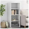 vidaXL Buffet haut blanc 50x41x124 cm bois d'ingénierie