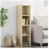 vidaXL Buffet chêne sonoma 30x41x124 cm bois d'ingénierie