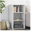 vidaXL Buffet blanc 50x41x93 cm bois d'ingénierie