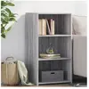 vidaXL Buffet sonoma gris 50x41x93 cm bois d'ingénierie